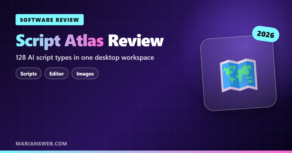 Script Atlas: AI Content Desktop Software Review