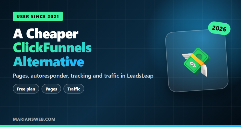 Cheaper ClickFunnels Alternative: Why I Use LeadsLeap