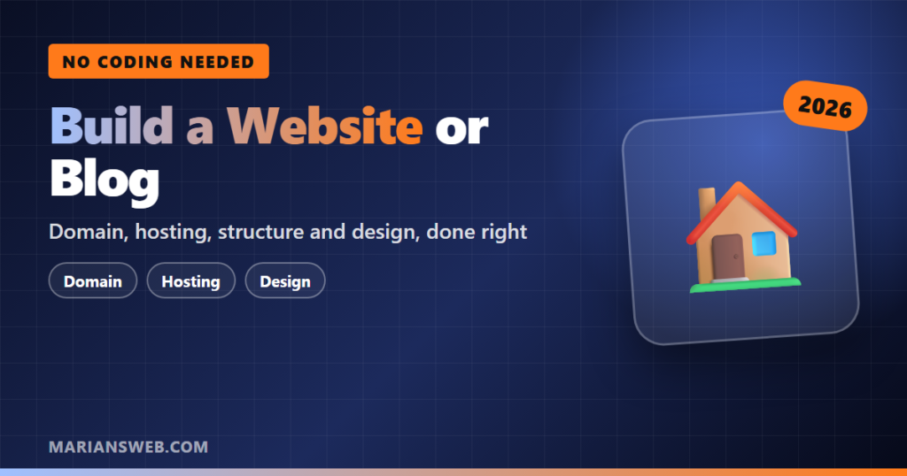 How to Build a Website or Blog (No Coding Needed)