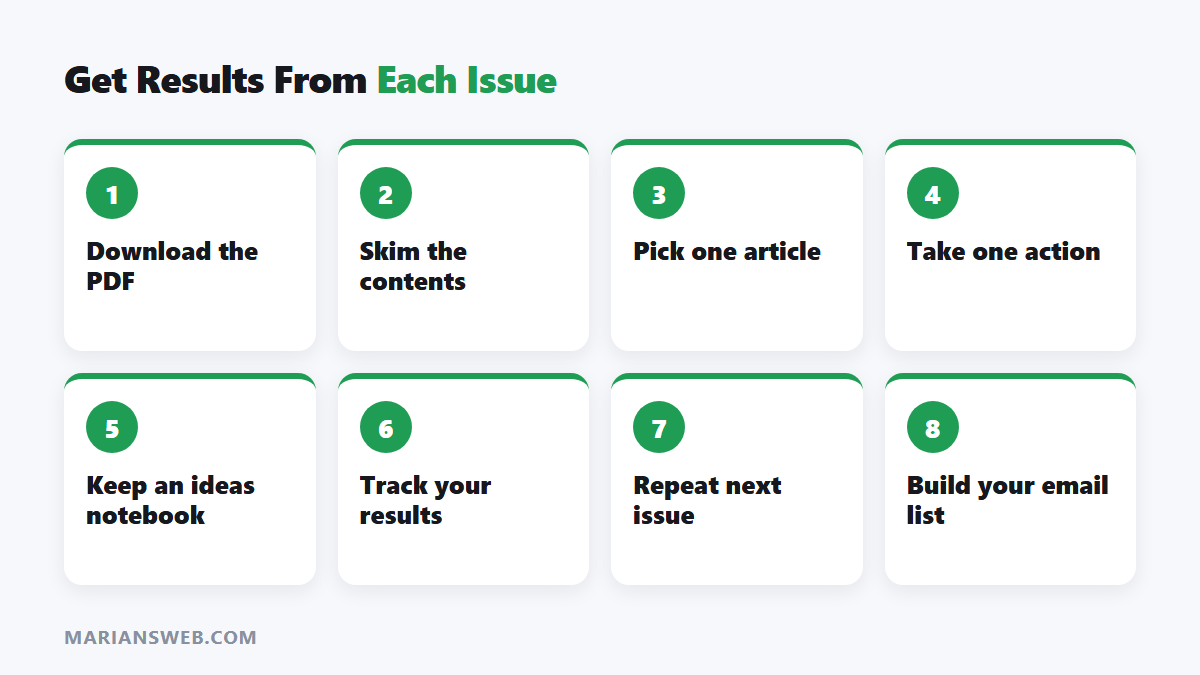 How to get results from the Clicks online marketing guide for small business
