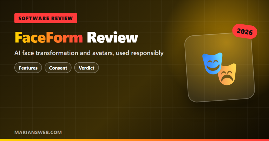 FaceForm Review: AI Face Swap and Avatars (Use Safely)