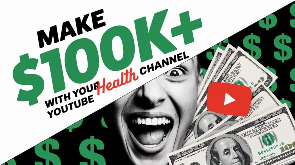 Make $100K+ with Your Health YouTube Channel