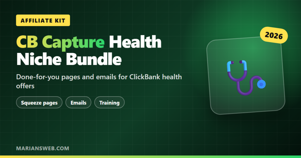 CB Capture Health Niche Bundle: Review and Tips