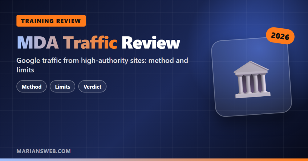 MDA Traffic Review: Google Traffic Without a Website?