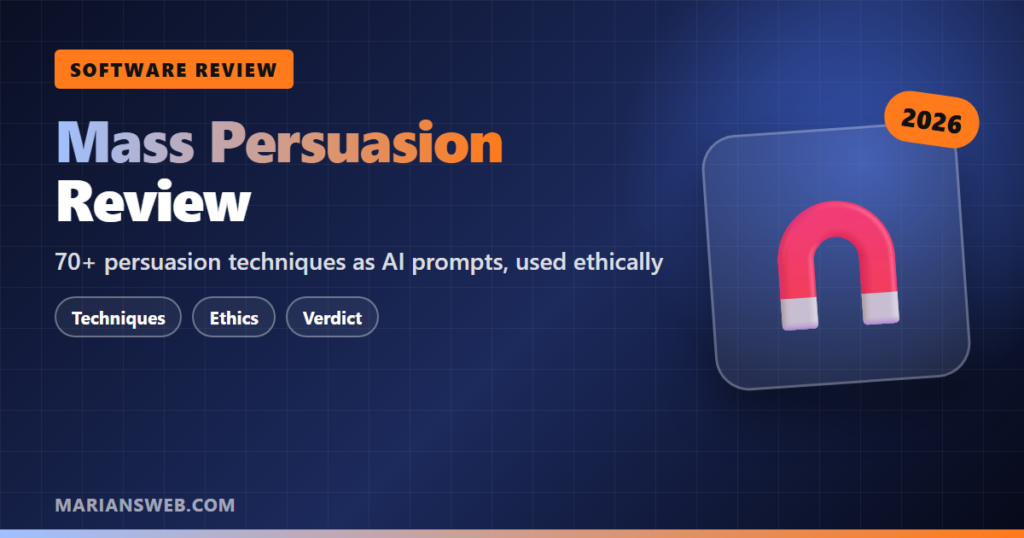 Mass Persuasion Review: AI Persuasion Prompts (Ethical Use)