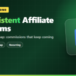 2 Consistent Affiliate Programs With Recurring Income