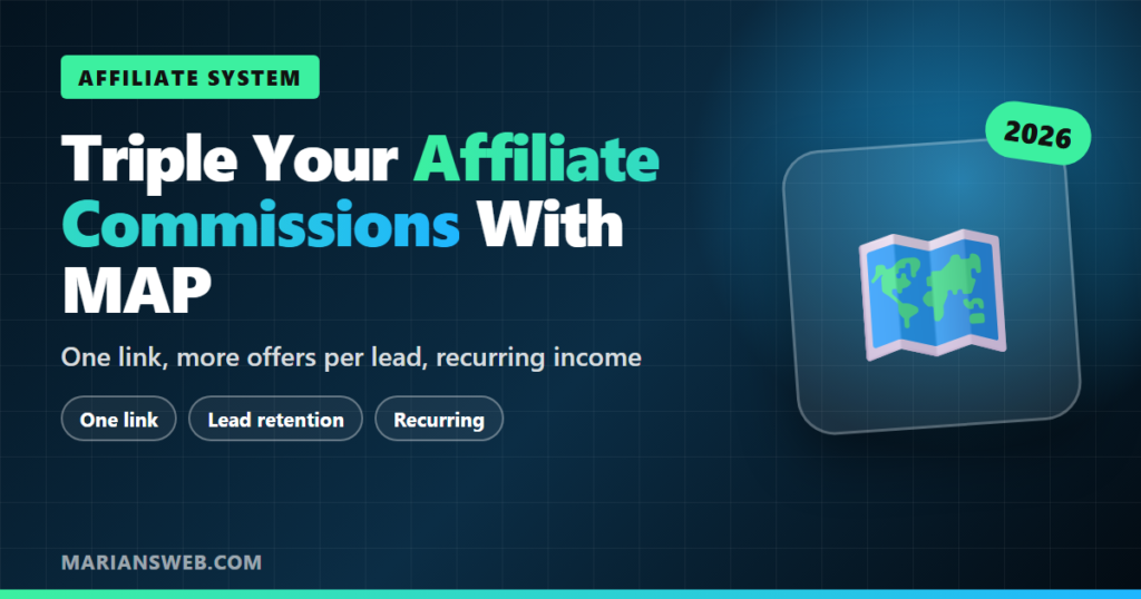 MAP: How to Triple Your Affiliate Commissions
