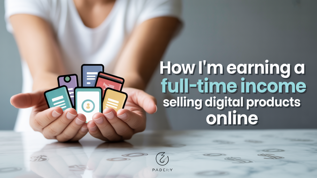 How I’m Earning a Full-Time Income Selling Digital Products Online