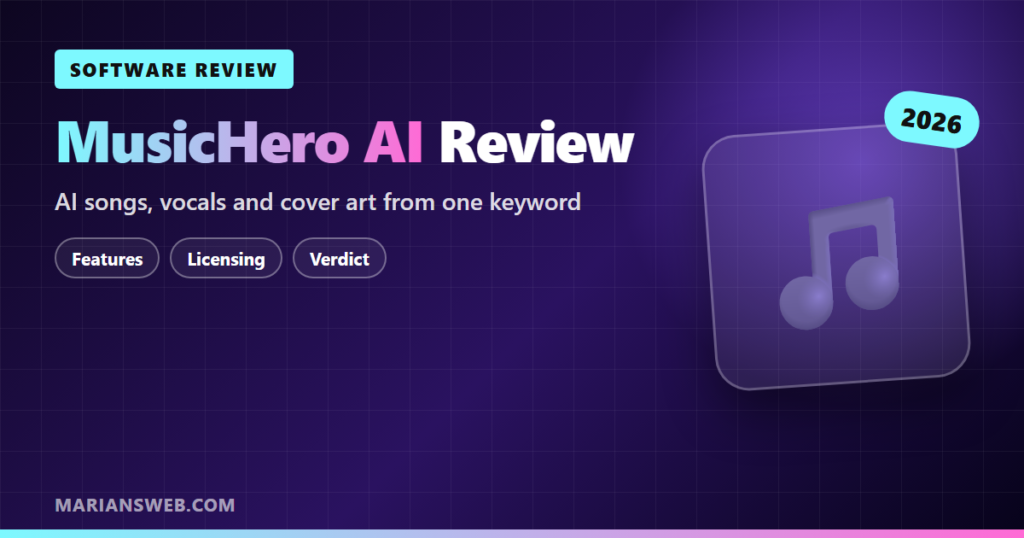 MusicHero AI Review: Royalty-Free AI Music Generator