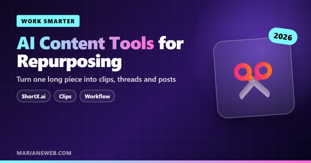 AI Content Tools for Repurposing (ShortX.ai and More)