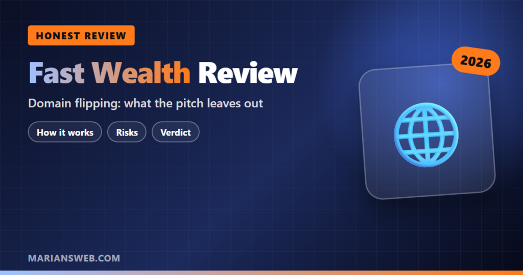 Fast Wealth Review: Domain Flipping Reality Check