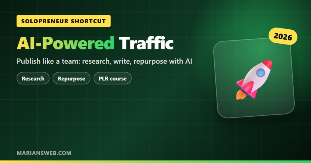 AI-Powered Traffic: The Solopreneur's Shortcut