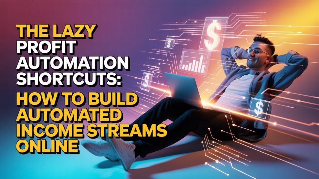 The Lazy Profit Automation Shortcuts: How to Build Automated Income Streams Online