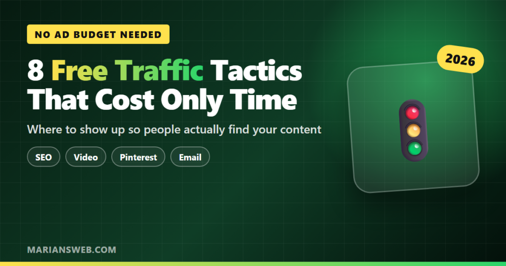 8 Free Traffic Tactics That Cost Nothing But Time