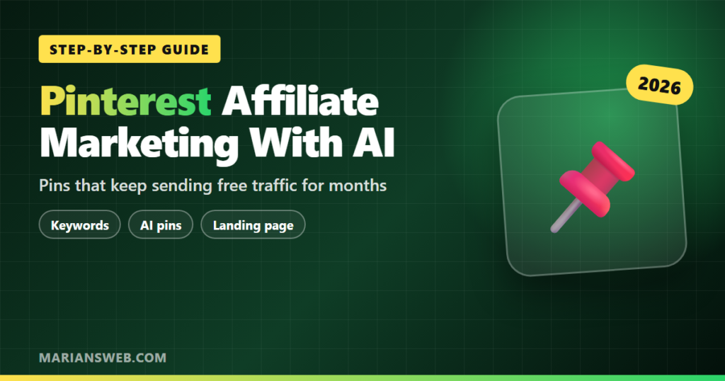 Pinterest Affiliate Marketing With AI: Step-by-Step