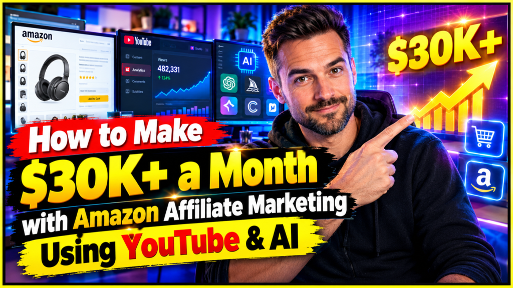 How to Make $30K+ a Month with Amazon Affiliate Marketing Using YouTube ...