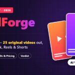 ViralForge review 2026 - AI app that turns one viral video into 25 original short videos for TikTok, Reels and Shorts